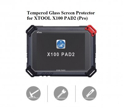 Tempered Glass Screen Protector Cover for XTOOL X100 PAD2 PRO